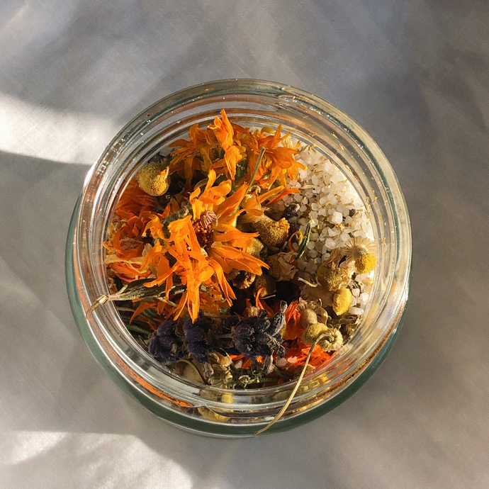 Create Your Own Herbal Salts For Detox Ritual