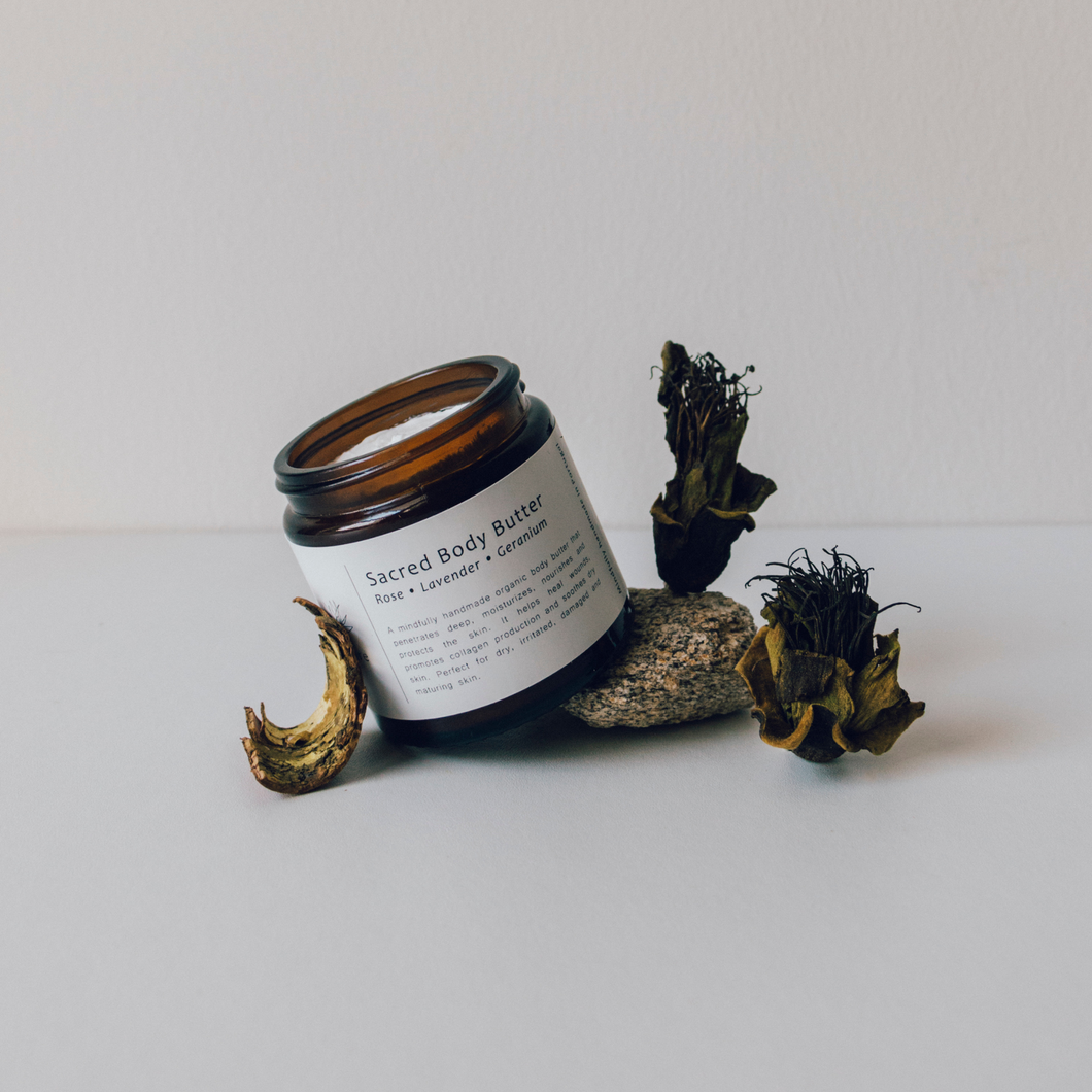 Sacred Body Butter - Rose, Lavender & Geranium